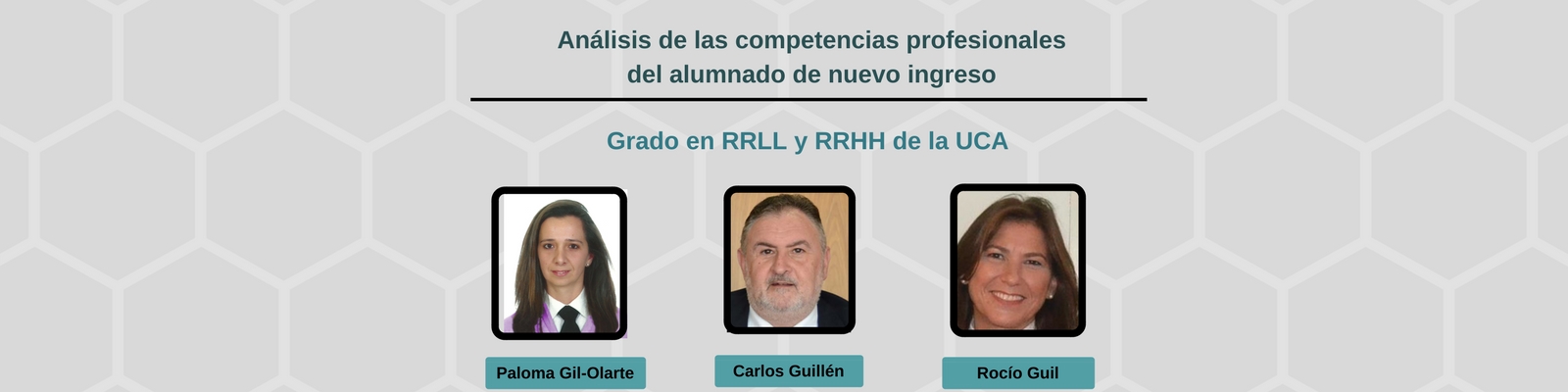 Análisis de las competencias profesionales del alumnado de nuevo ingreso del Grado en RRLL y RRHH de la UCA. Por Paloma Gil-Olarte, Carlos Guillén y Rocío Guil