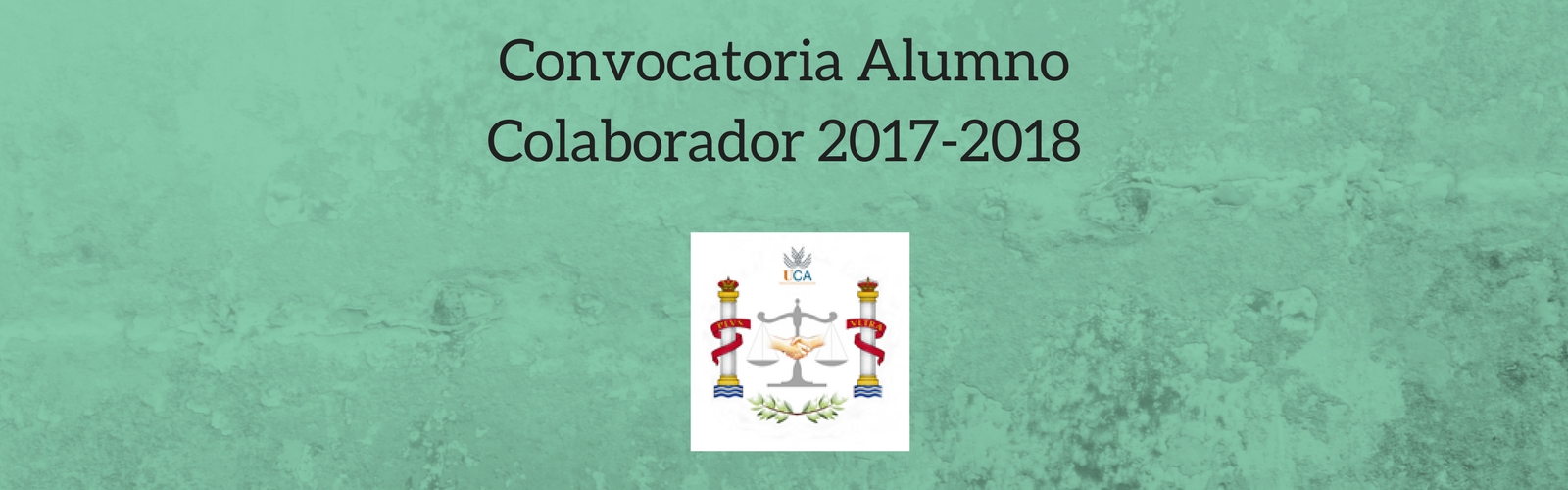 Convocatoria de plazas de Alumnos Colaboradores (2017/2018)